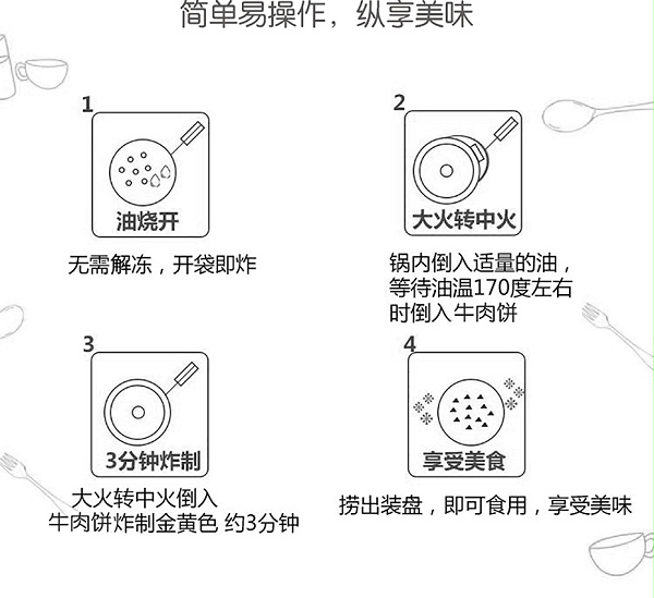 正点欧香牛肉饼