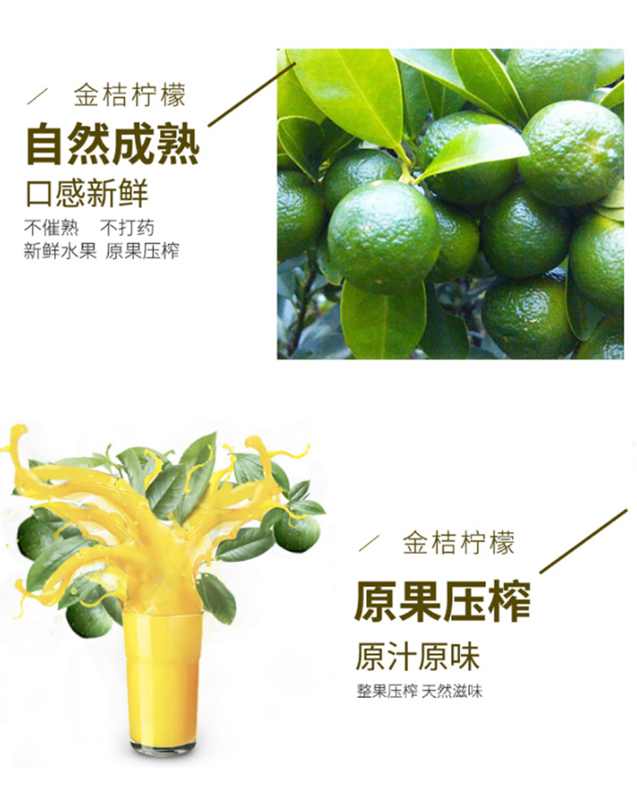 摩芮金桔柠檬果萃浓浆